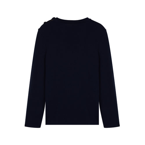 Pull femme laine Marine – SAINT JAMES x Atelier TUFFERY - Transmission - Atelier Tuffery