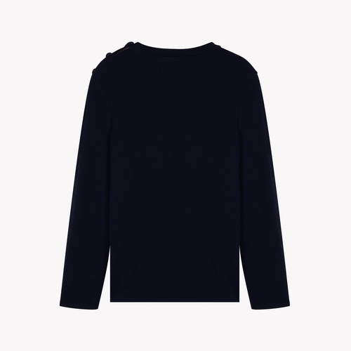 Women's wool sweater – SAINT JAMES x Atelier TUFFERY - Transmission - Atelier Tuffery