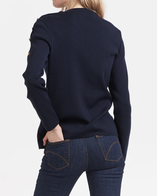 Pull femme laine Marine – SAINT JAMES x Atelier TUFFERY - Transmission - Atelier Tuffery