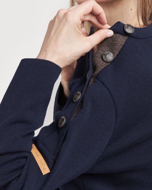 Women's wool sweater – SAINT JAMES x Atelier TUFFERY - Transmission - Atelier Tuffery