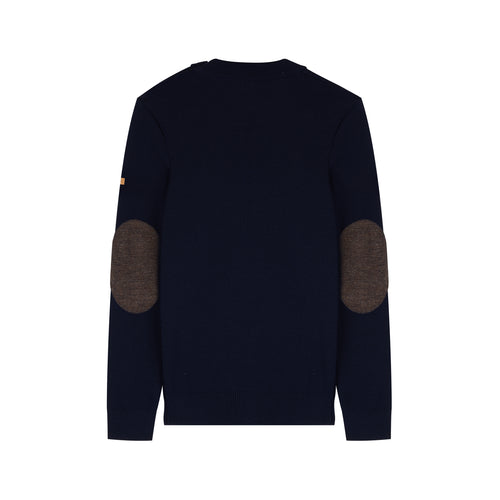 Pull homme laine française Marine – SAINT JAMES x Atelier TUFFERY - Patrimoine - Atelier Tuffery
