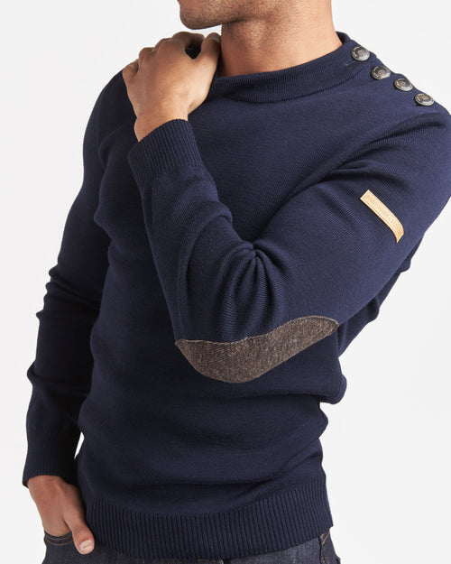 Men's wool sweater – SAINT JAMES x Atelier TUFFERY - Patrimoine - Atelier Tuffery
