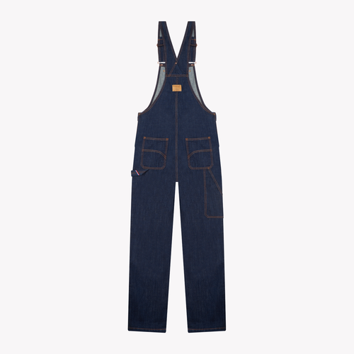 Salopette femme jean Bio Indigo Naturel - André - Atelier Tuffery