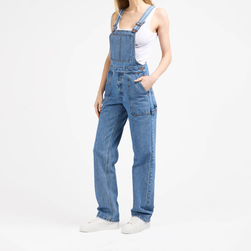 Unisex light denim overalls - André - Atelier Tuffery
