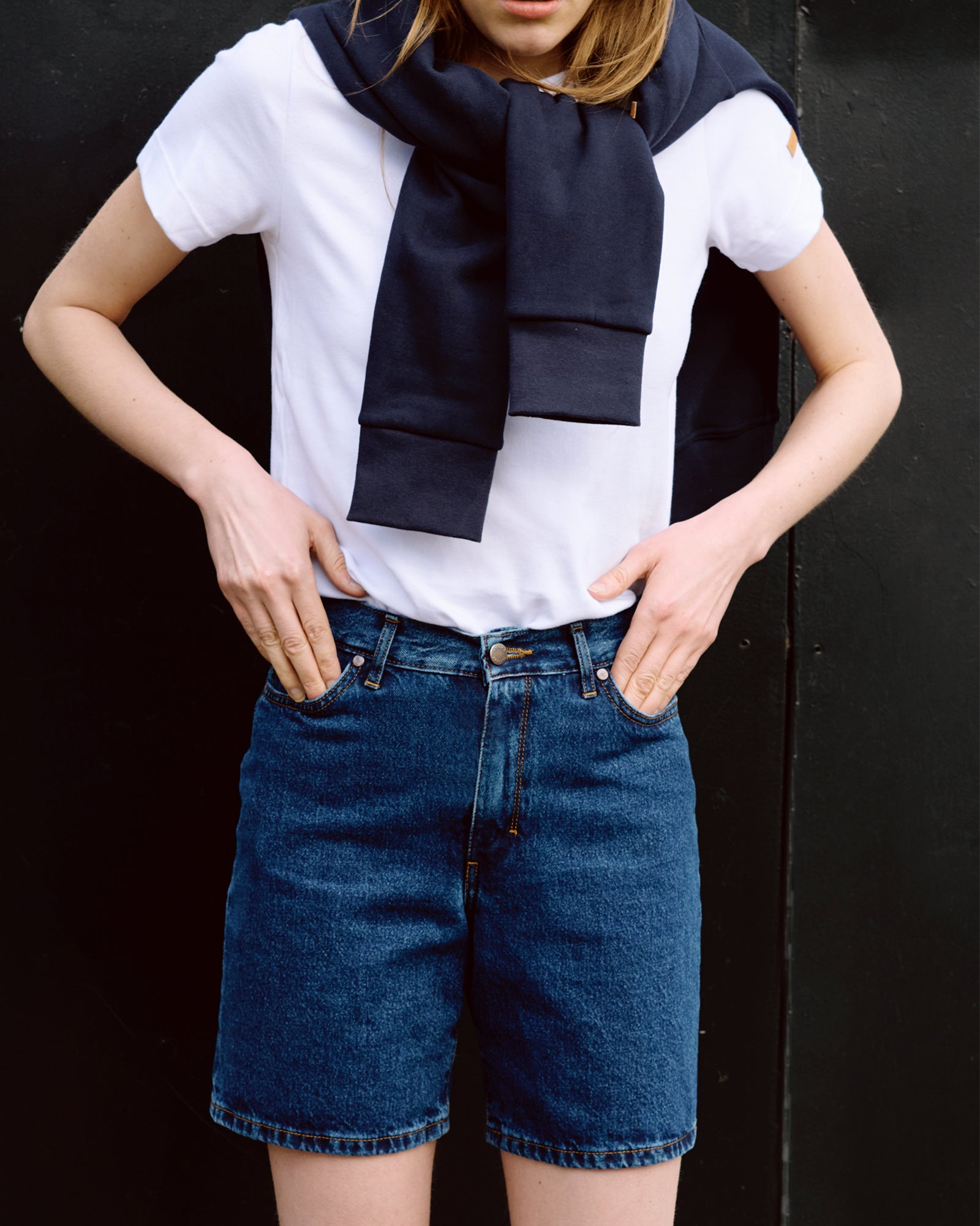レディース デニム ショートパンツ- Made in France – Atelier Tuffery