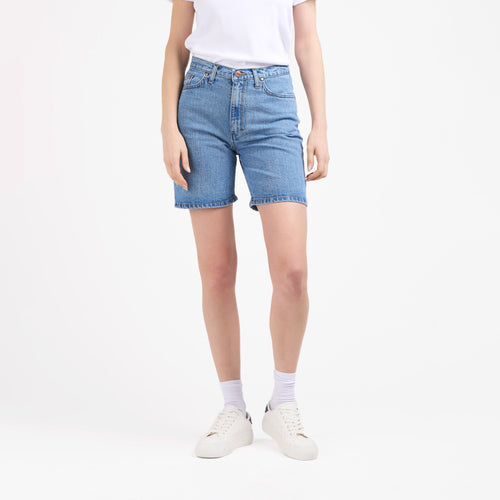 Short femme taille haute en jean Clair - Aimé - Atelier Tuffery