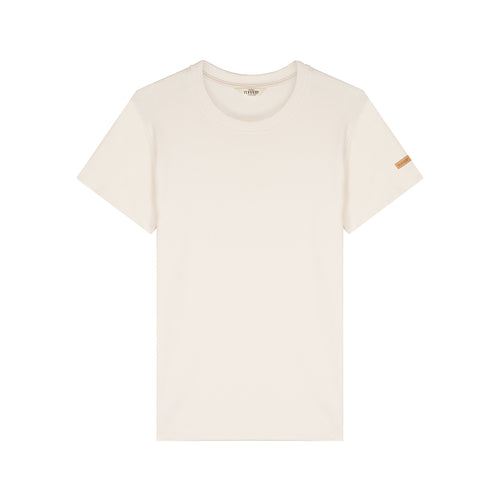 レディース Tシャツ 100% オーガニックコットン エクリュ - Atelier Tuffery