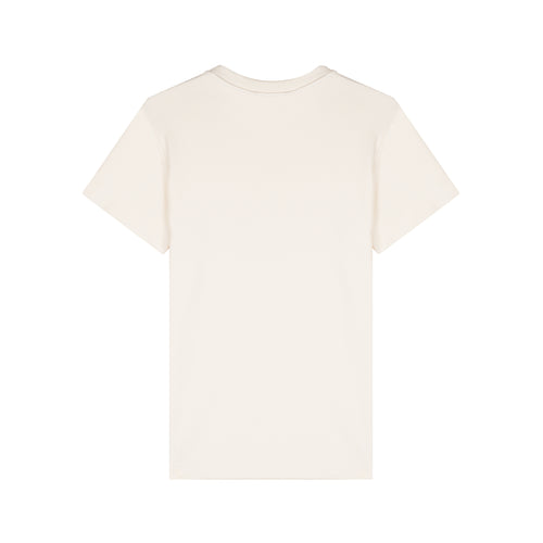 Women's ecru 100% organic cotton T-shirt - Atelier Tuffery