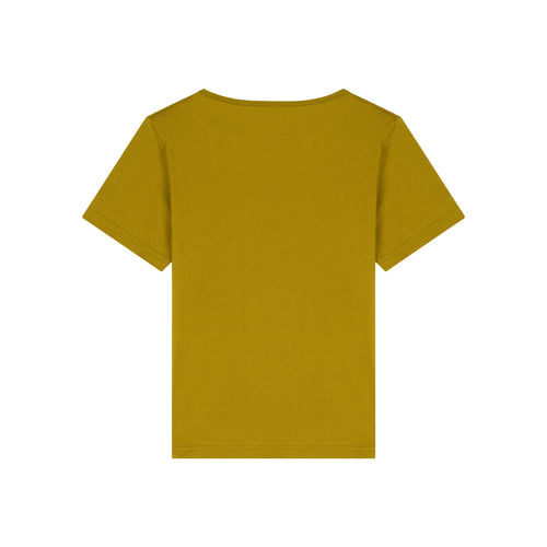 T-shirt femme col rond Olive - Atelier Tuffery