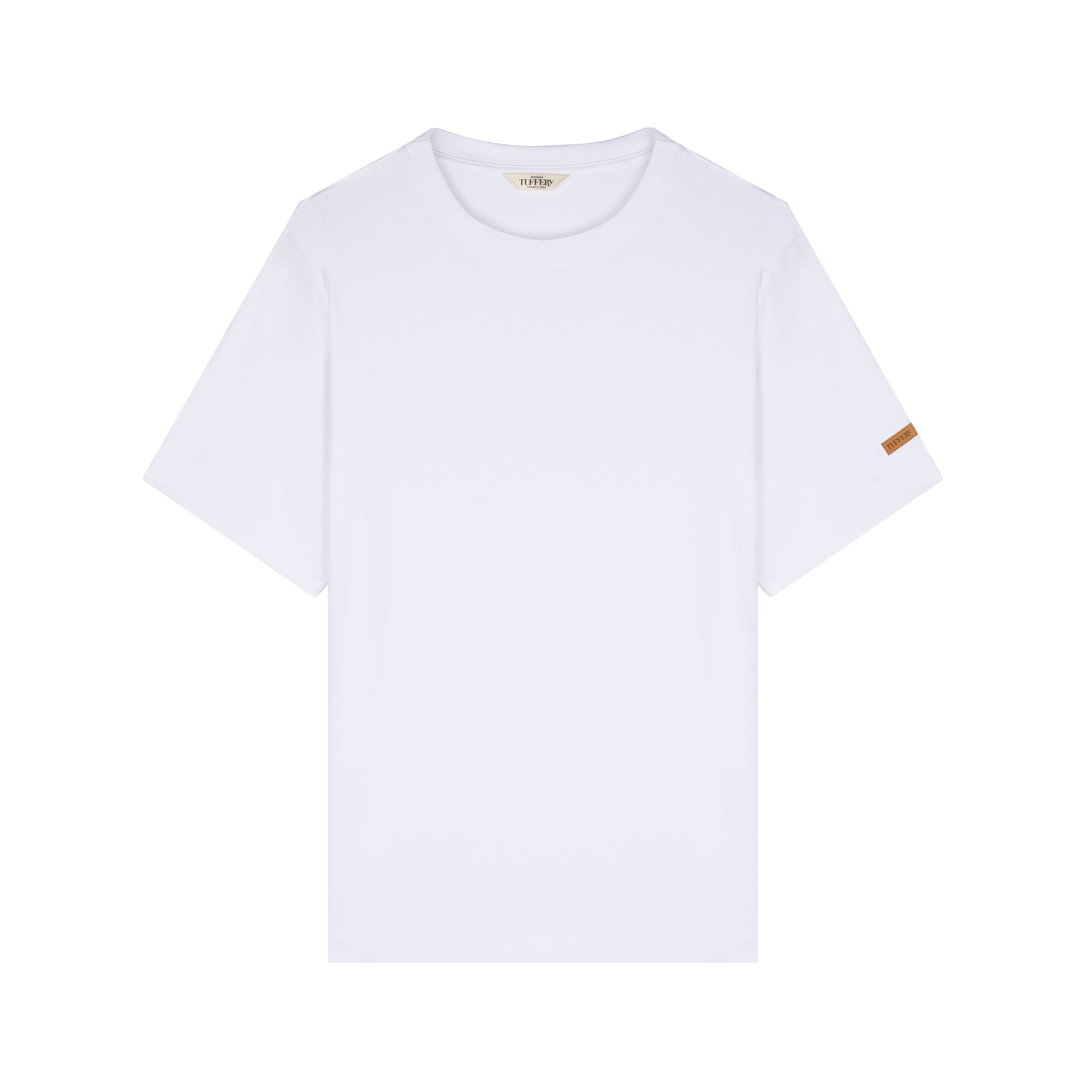 Men's T-shirt 100% organic cotton ecru – Atelier Tuffery