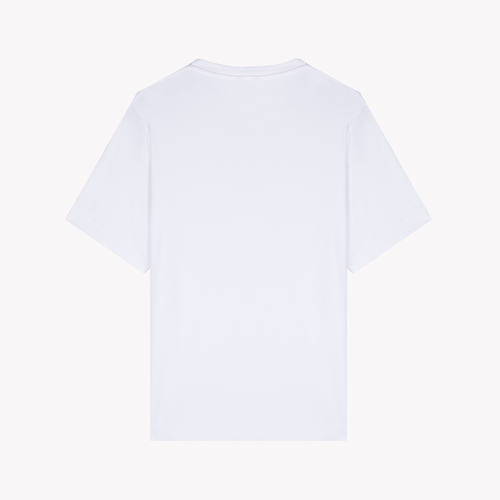Men's T-shirt 100% organic cotton white - Atelier Tuffery