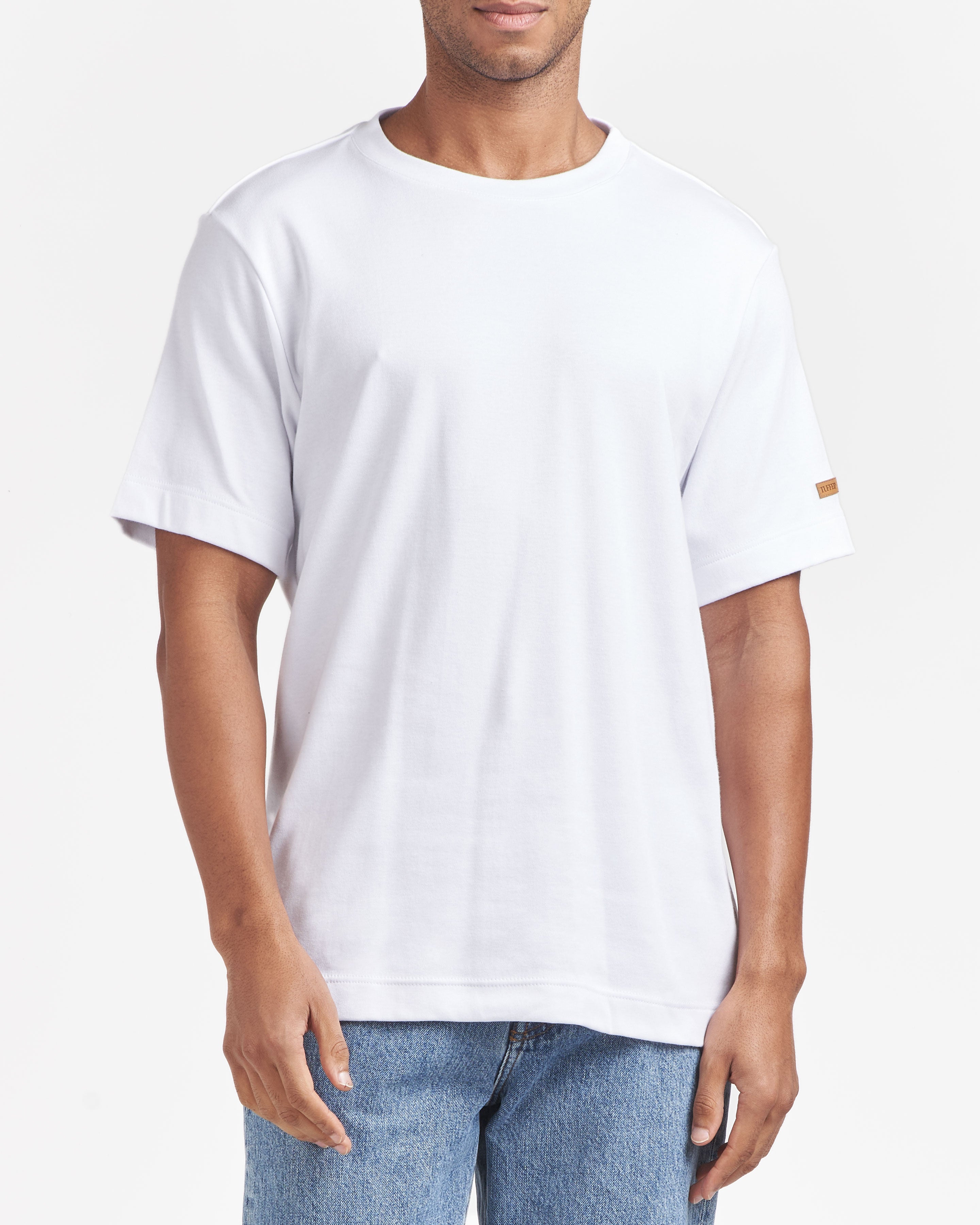 T-shirt Homme 100% Coton Bio Blanc – Atelier Tuffery