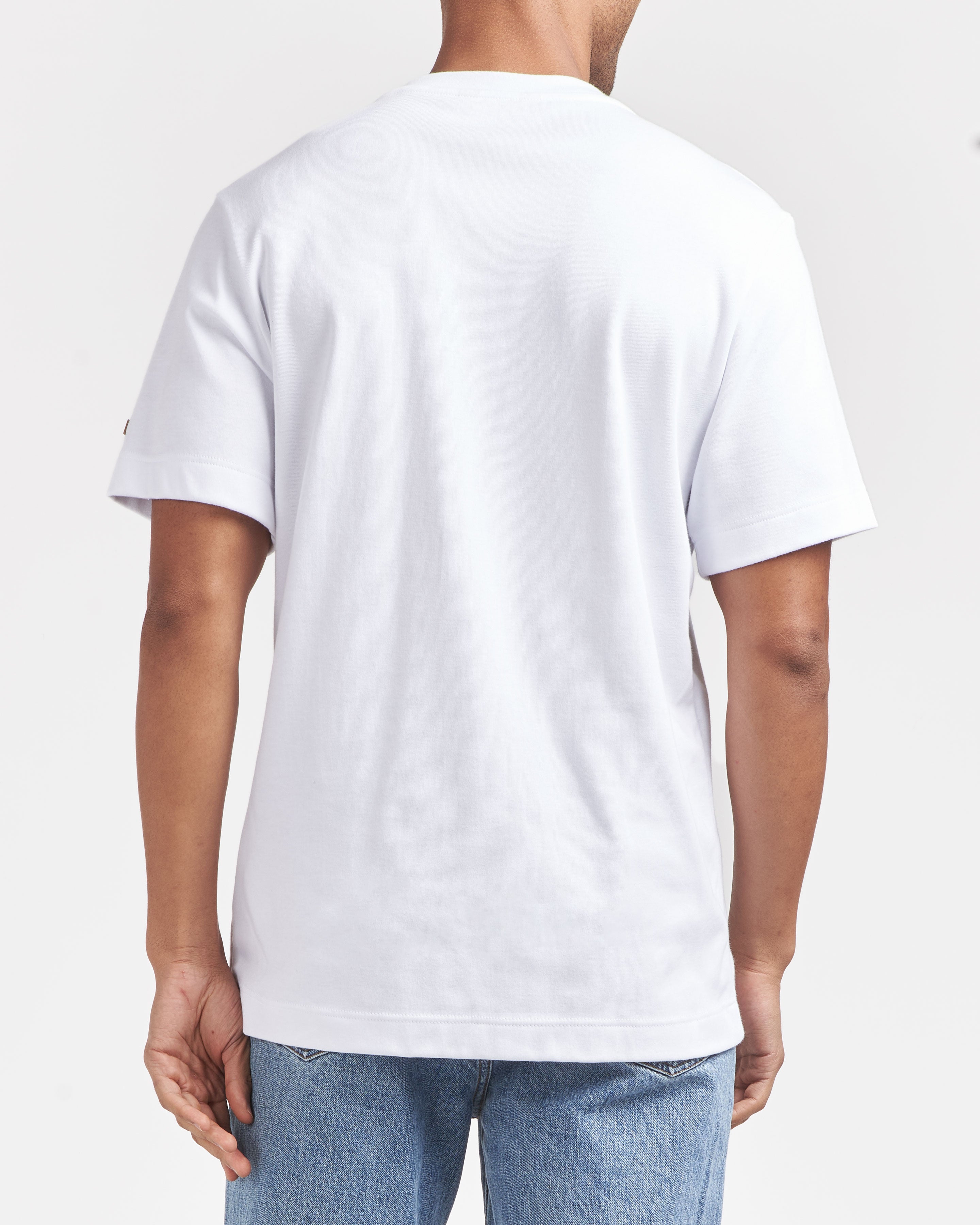 Paq. de 5 t-shirt blanc pour hommes 