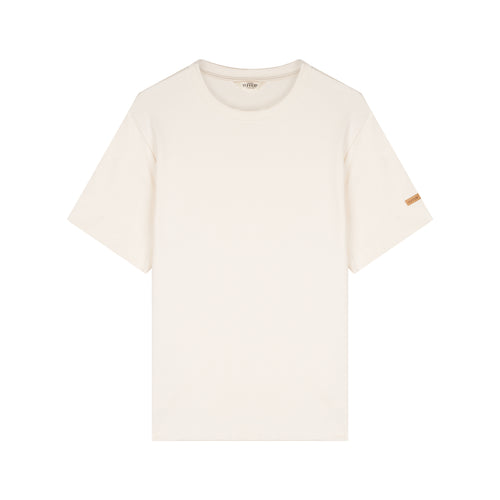 Men's T-shirt 100% organic cotton ecru - Atelier Tuffery