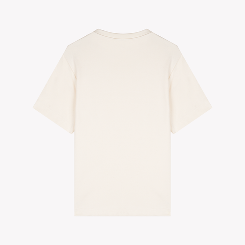 Men's T-shirt 100% organic cotton ecru - Atelier Tuffery