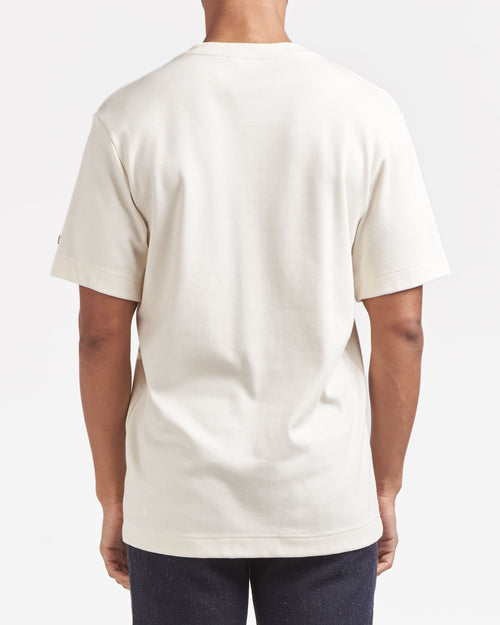 T-shirt Homme 100% Coton Bio Écru - Atelier Tuffery
