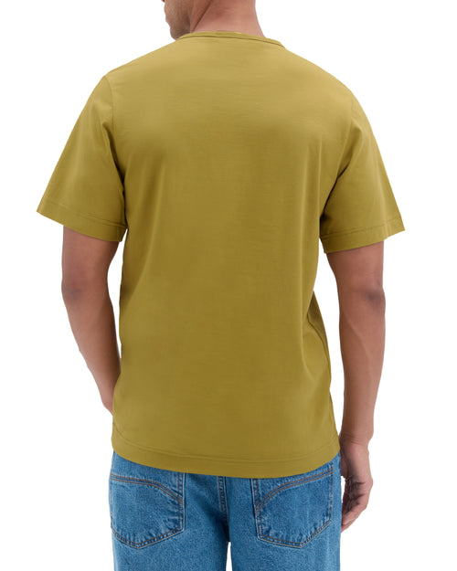 T-shirt Homme 100% Coton Bio Olive - Atelier Tuffery