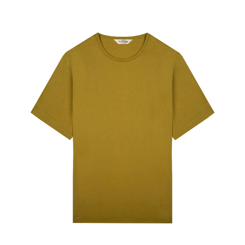 T-shirt Homme 100% Coton Bio Olive - Atelier Tuffery