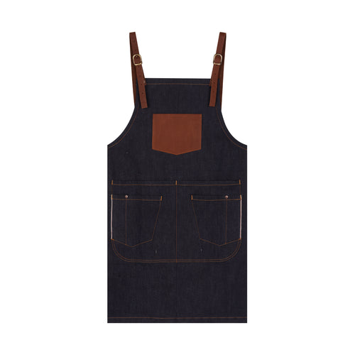 Tablier long en jean Brut Selvedge - Atelier Tuffery