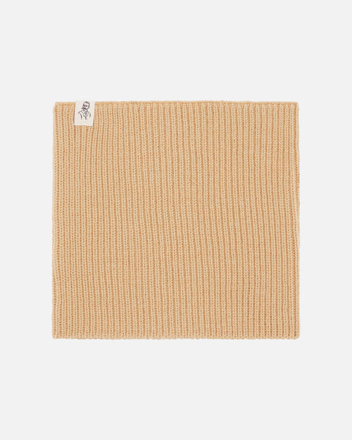 Tour de cou laine française café - Atelier Tuffery