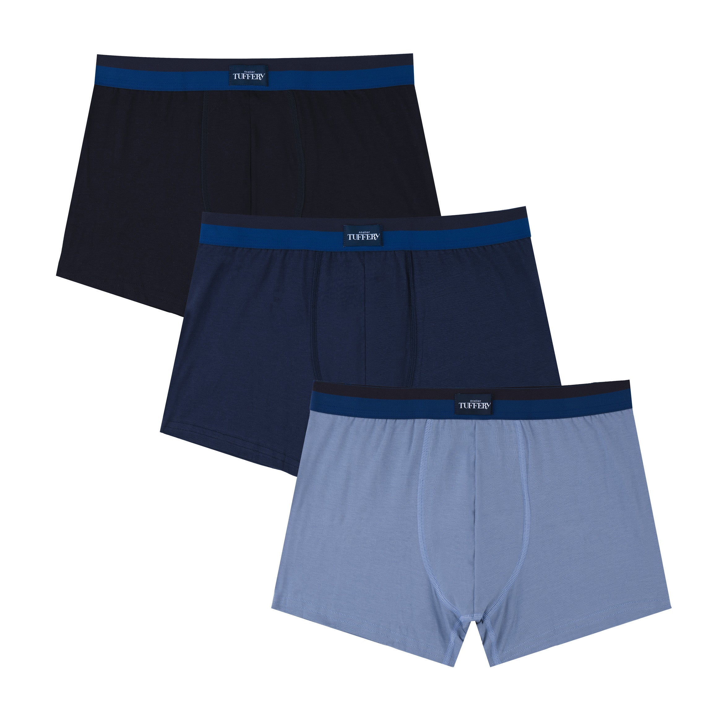 Trois Boxers en coton bio - Coffret Cadeau – Atelier Tuffery