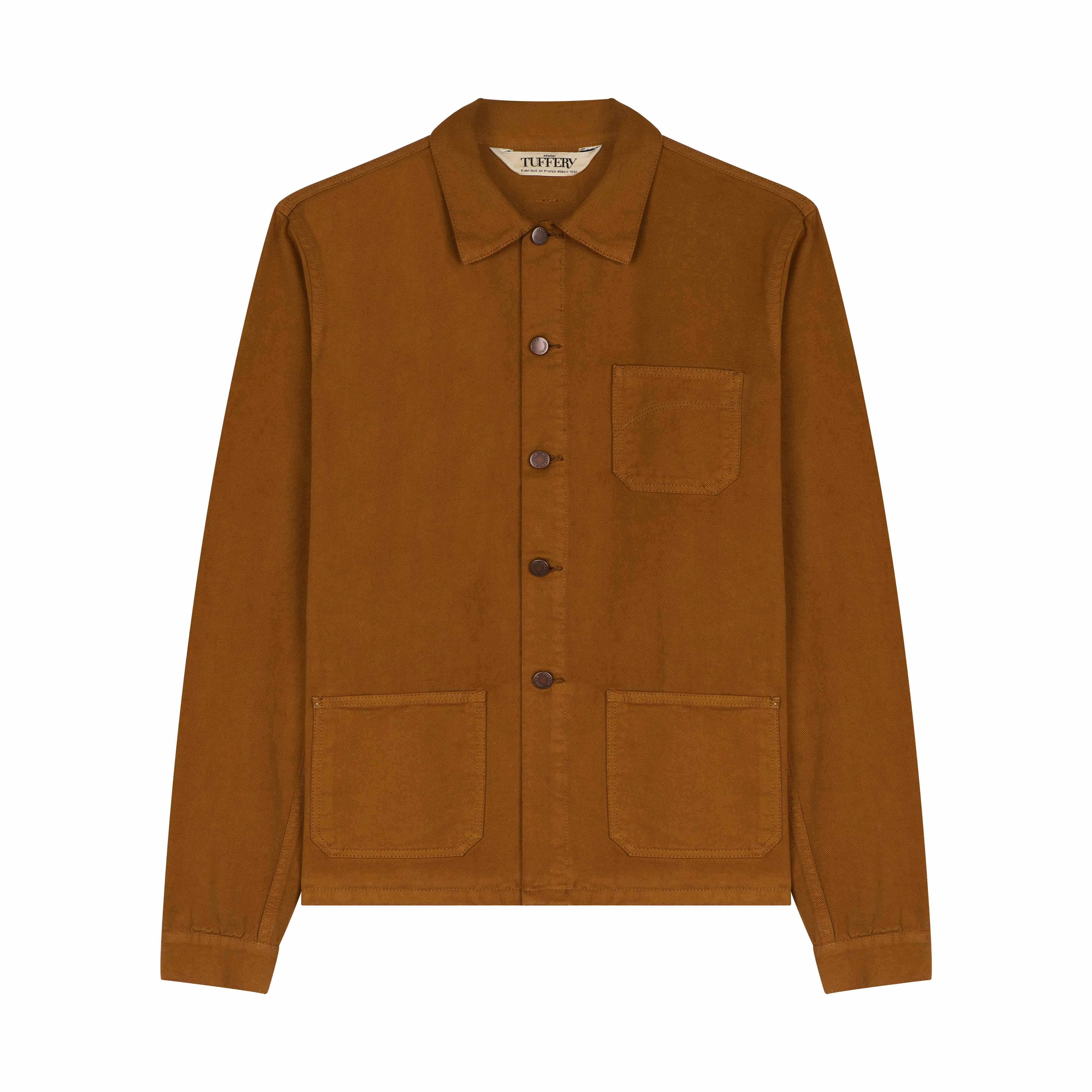 Veste homme courte Camel - Méjean | Atelier Tuffery