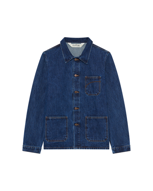 Veste Homme droite stonewashed - Méjean - Atelier Tuffery