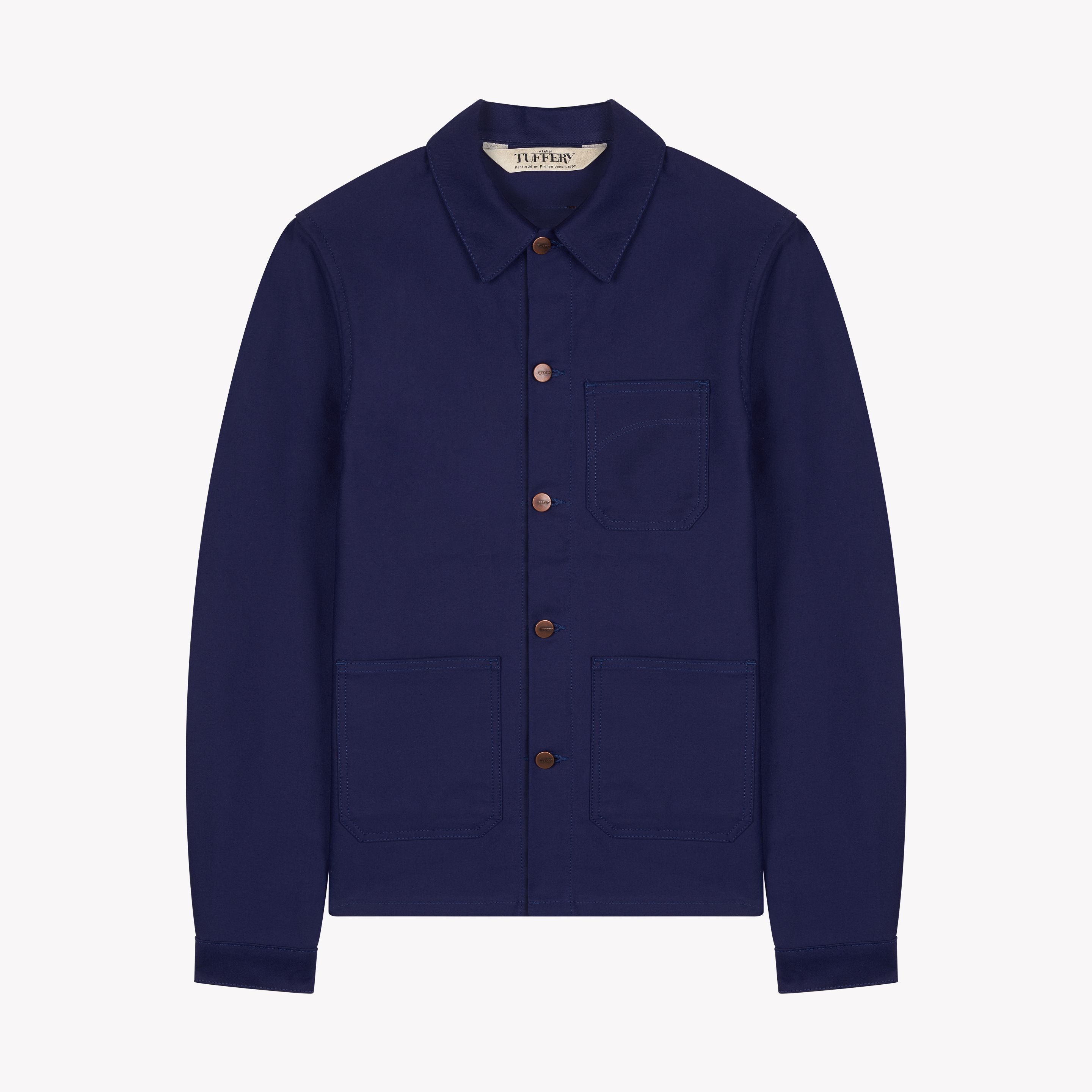 Veste homme en jean courte Moleskine - Méjean | Atelier Tuffery