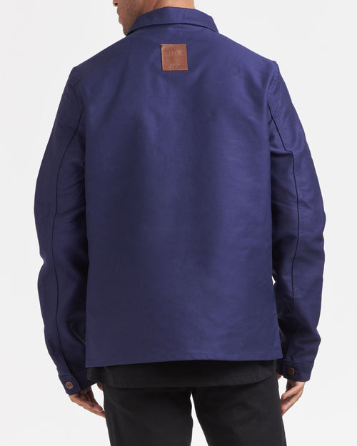 Veste homme en jean courte Moleskine - Méjean - Atelier Tuffery