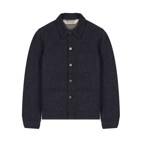 French Wool unisex denim jacket - Atelier Tuffery