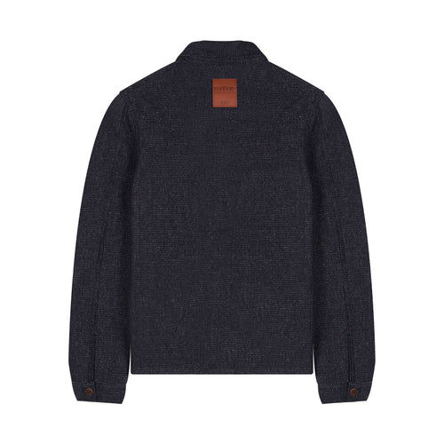 French Wool unisex denim jacket - Atelier Tuffery